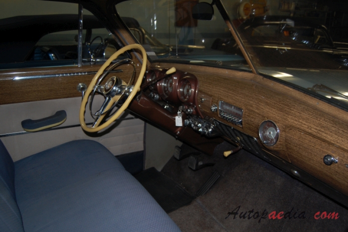 DeSoto Firedome 1st generation 1952-1954 (1952 sedan 4d), interior