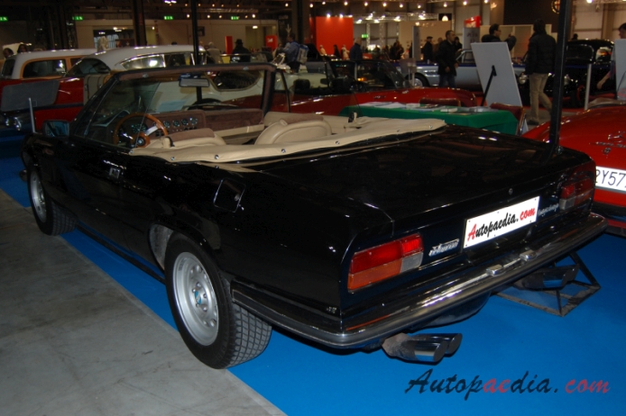 De Tomaso Longchamp 1972-1989 (1976 Spider Pavesi 2d), lewy tył