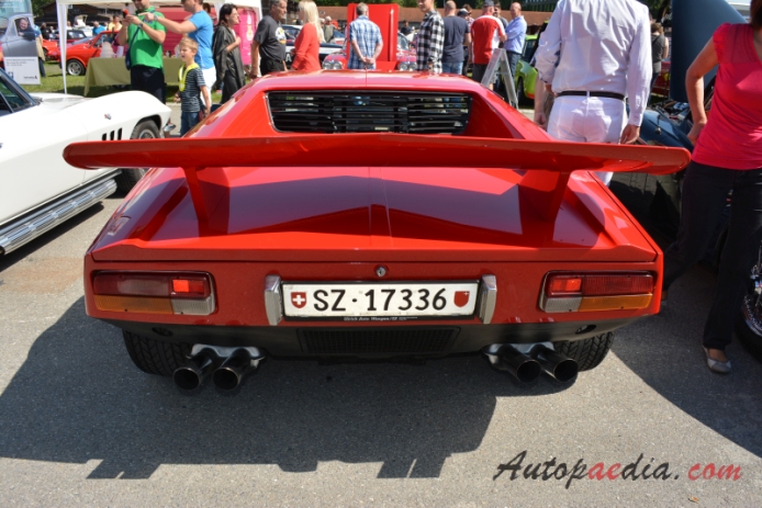 De Tomaso Pantera 1971-1993 (1971-1973 GTS), tył