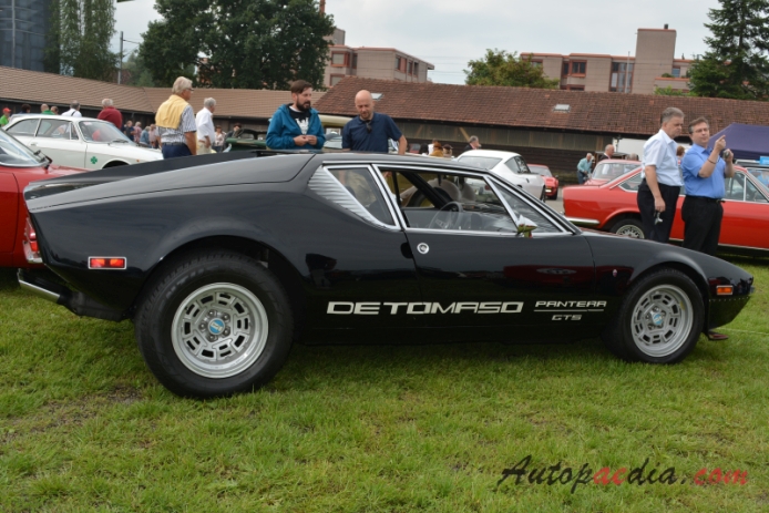 De Tomaso Pantera 1971-1993 (1971 Push-Button Pantera GTS), prawy bok