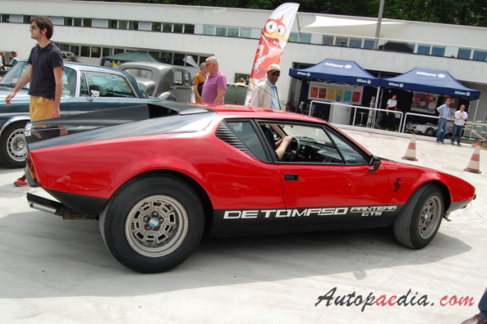 De Tomaso Pantera 1971-1993 (1972 GTS), prawy bok