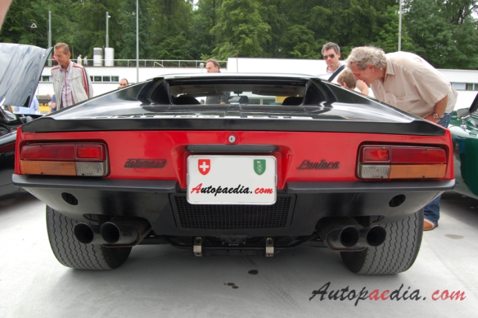 De Tomaso Pantera 1971-1993 (1972 GTS), tył