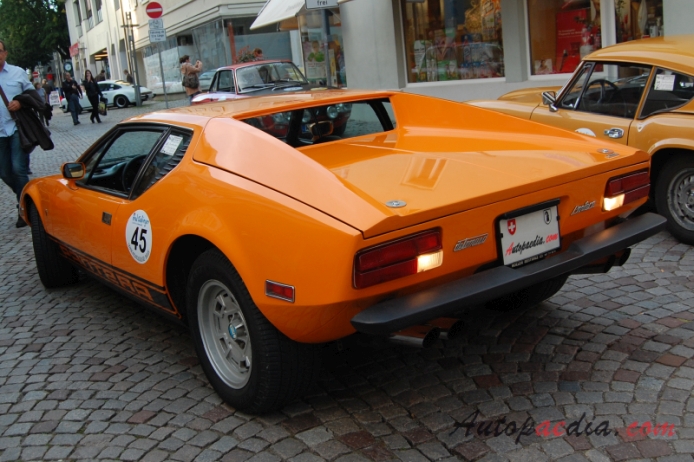 De Tomaso Pantera 1971-1993 (1973),  left rear view