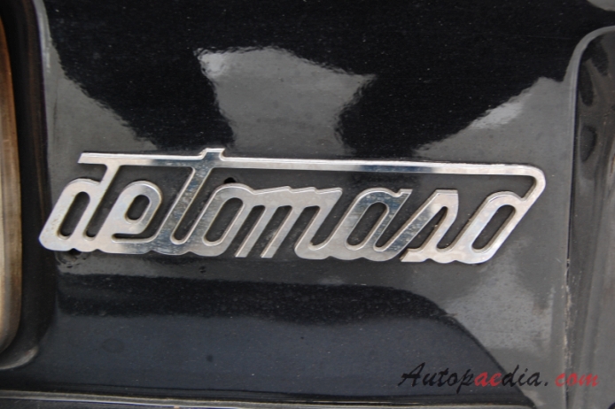 De Tomaso Pantera 1971-1993 (1980-1985 GT5), rear emblem  