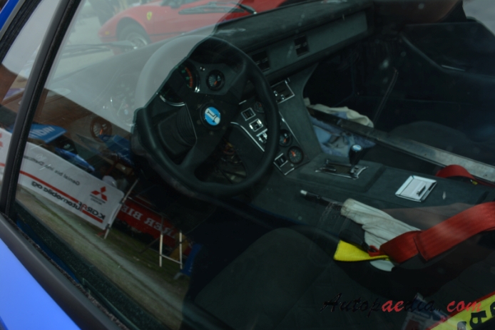 De Tomaso Pantera 1971-1993 (1980-1985 GT5), wnętrze