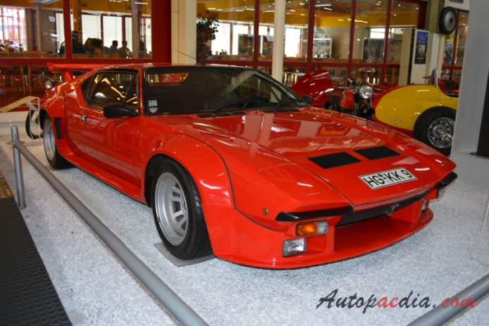 De Tomaso Pantera 1971-1993 (1984 GTS), prawy przód