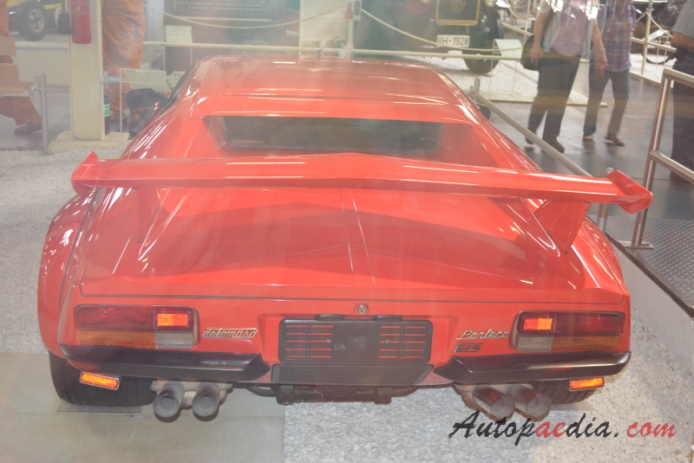 De Tomaso Pantera 1971-1993 (1984 GTS), rear view