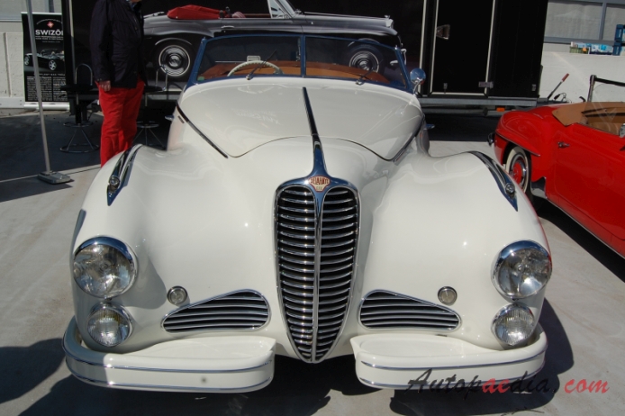 Delahaye 135 1935-1954 (1949 135MS Saoutchik Cabriolet 2d), przód