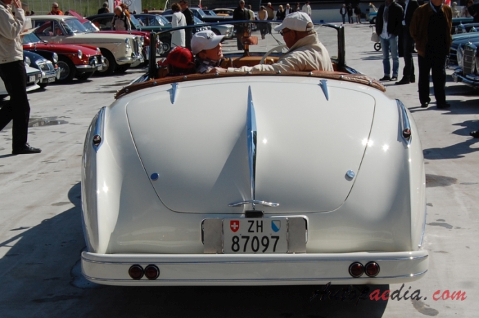 Delahaye 135 1935-1954 (1949 135MS Saoutchik Cabriolet 2d), rear view
