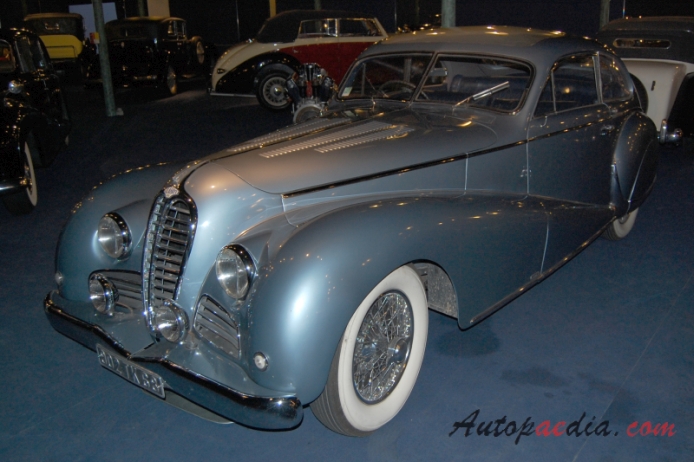 Delahaye 135 1935-1954 (1949 135M Coupé 2d), lewy przód