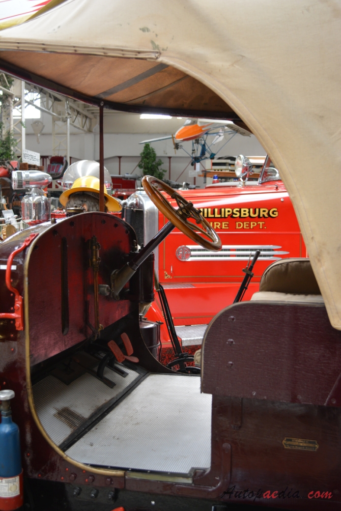 Delahaye 1914 (Fesselballonwagen), wnętrze