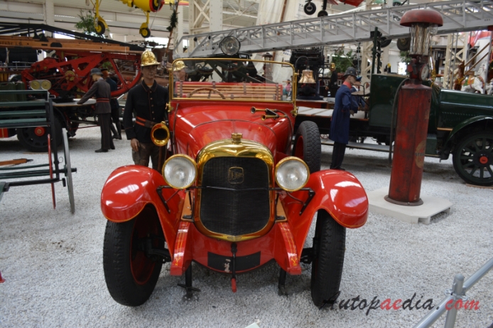 Delahaye 1921 (fire engine), front view