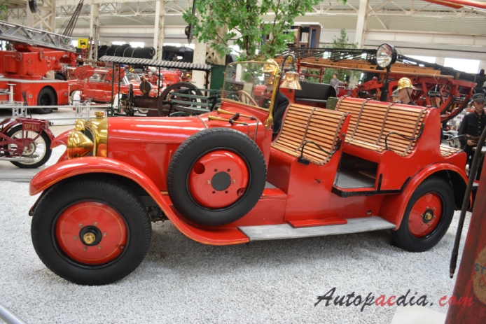 Delahaye 1921 (fire engine), left side view