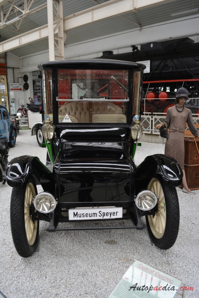 Detroit Electric 1907-1938 (Model C), przód