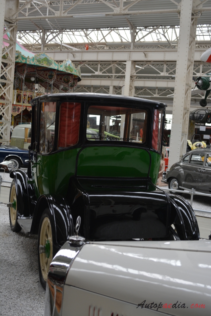 Detroit Electric 1907-1938 (Model C), rear view