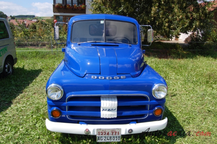 Dodge B Series 1948-1953 (1951 pickup 2d), front view