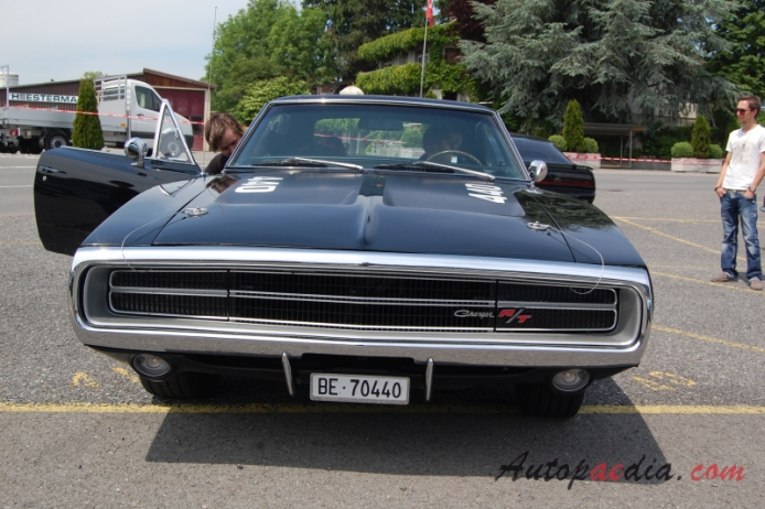 Dodge Charger B-body 2nd generation 1968-1970 (1970 440 R/T hardtop 2d), front view