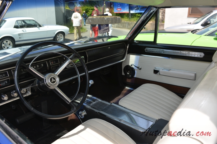 Dodge Coronet 5. generacja 1965-1970 (1967 Coronet 500 hardtop 2d), wnętrze