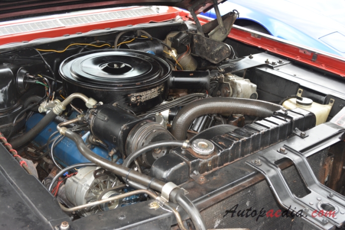 Dodge Coronet 5th generation 1965-1970 (1968 440 R/T hardtop 2d), engine  