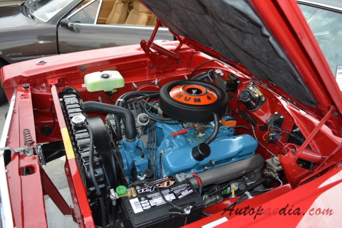 Dodge Coronet 5th generation 1965-1970 (1968 440 R/T hardtop 2d), engine  