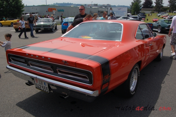 Dodge Coronet 5th generation 1965-1970 (1969 R/T hardtop 2d), right rear view