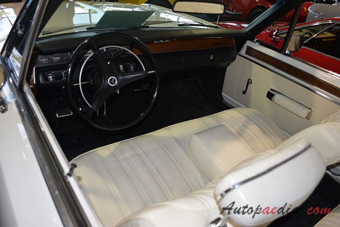 Dodge Coronet 5th generation 1965-1970 (1970 Coronet 500 convertible 2d), interior