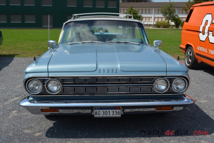 Dodge Custom 880 1962-1965 (1964 Station Wagon 5d), front view