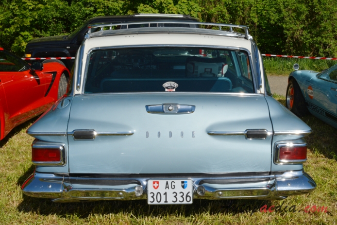 Dodge Custom 880 1962-1965 (1964 Station Wagon 5d), rear view