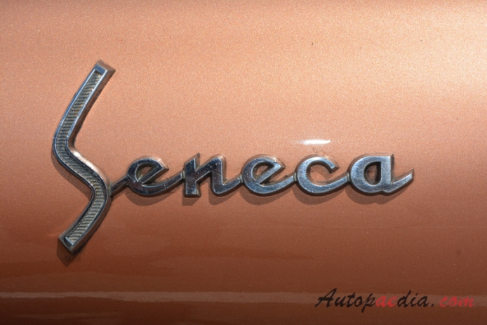 Dodge Dart 1st generation 1960-1961 (1960 Seneca Club sedan 2d), side emblem 