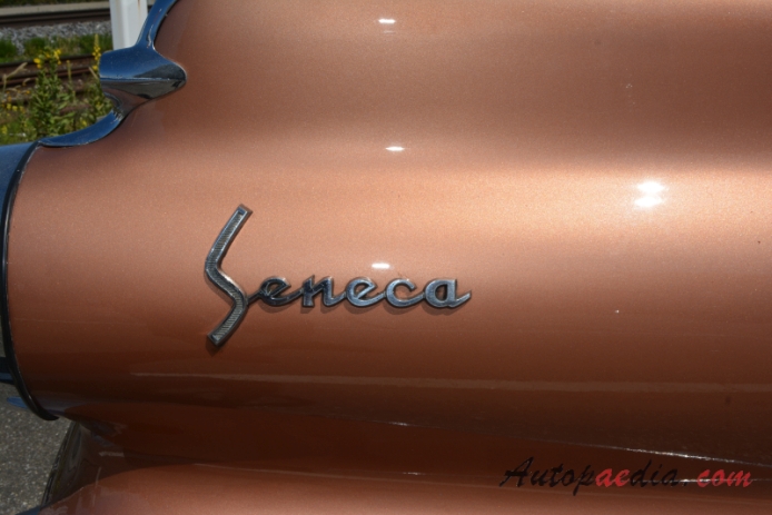 Dodge Dart 1. generacja 1960-1961 (1960 Seneca Club sedan 2d), emblemat bok 