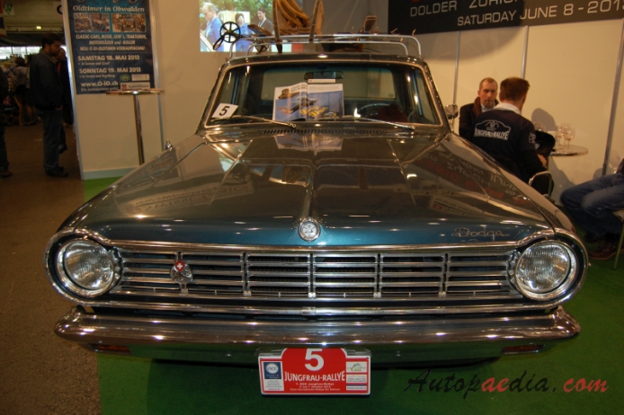 Dodge Dart 3rd generation 1963-1966 (1965 sedan 4d), front view