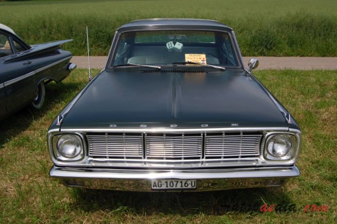 Dodge Dart 3rd generation 1963-1966 (1966 hardtop Coupé 2d), front view