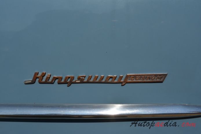 Dodge Kingsway 1945-1959 (1951-1953 Kingsway Custom sedan 4d), side emblem 