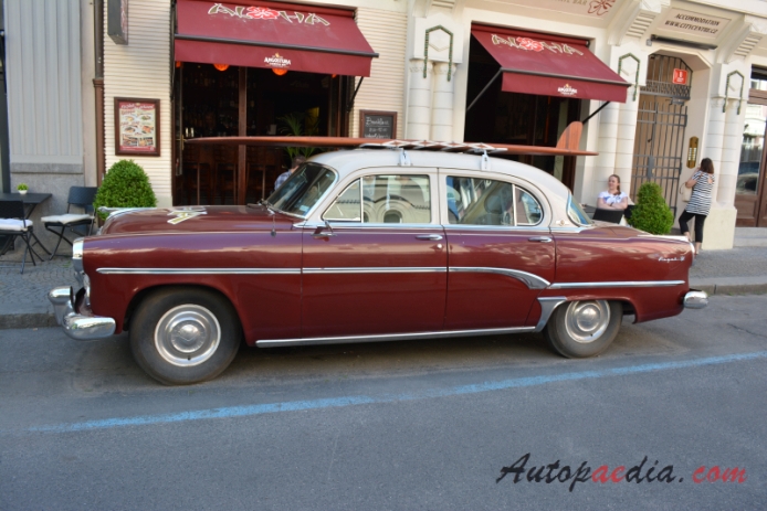 Dodge Royal 1954-1959 (1954 sedan 4d), left side view