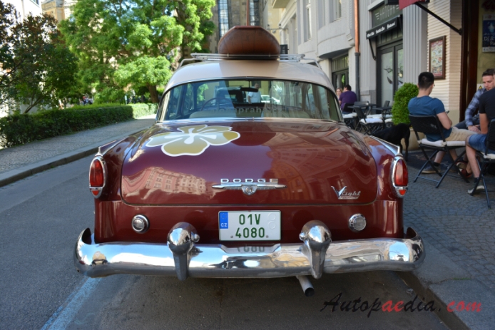 Dodge Royal 1954-1959 (1954 sedan 4d), rear view