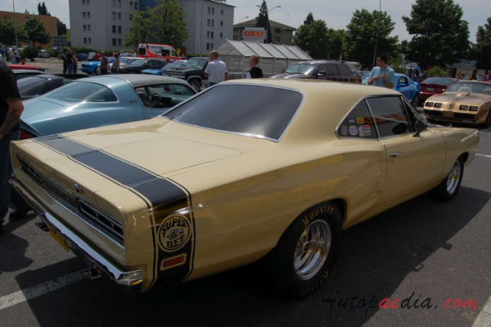 Dodge Super Bee 1st generation 1968-1970 (1969 hardtop 2d), right rear view