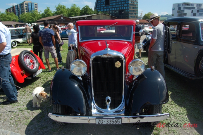 Dodge KC 1933-1936 (1934-1935 KCL pickup), przód