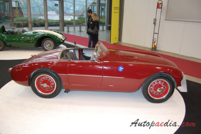 Ermini 1952 (1100 Sport roadster 2d), right side view