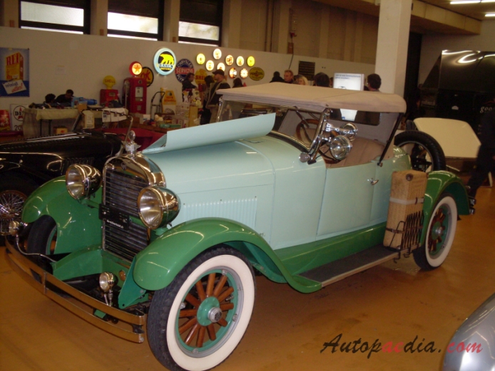 Essex Super Six 1924-1931 (convertible 2d), left front view