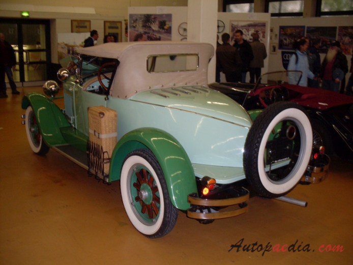 Essex Super Six 1924-1931 (convertible 2d), lewy tył