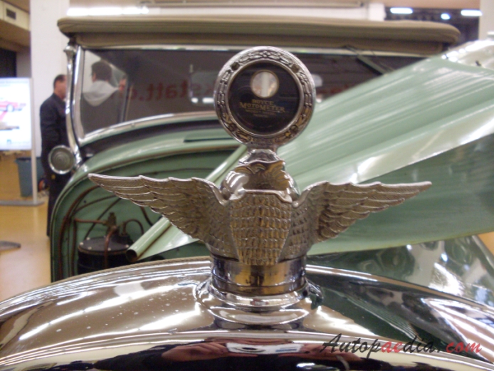 Essex Super Six 1924-1931 (convertible 2d), detail  