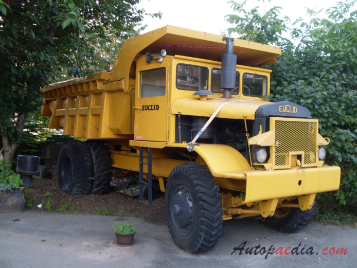 Euclid 80FD (dump truck), right front view