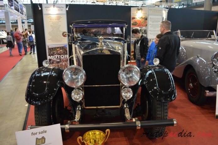 Excelsior Albert 1 1926-1929 (1927 5.3L cabriolet 2d), przód