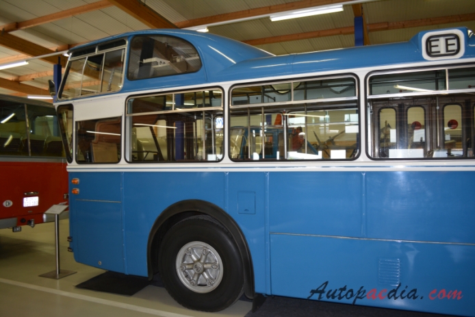 FBW B 71 UH 1959-1962 (1959 Tüscher Hochlenker VBZ 239 autobus miejski), lewy bok