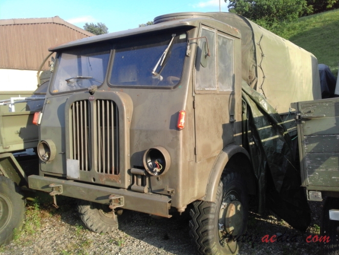 FBW Frontlenker (kabina nad silnikiem) 1947-1985 (1951-1960 FBW AX40-V pojazd wojskowy), lewy przód