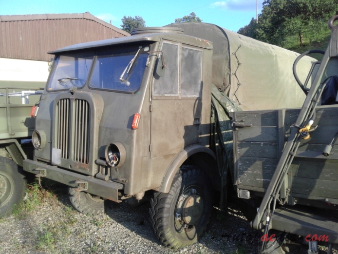 FBW Frontlenker (kabina nad silnikiem) 1947-1985 (1951-1960 FBW AX40-V pojazd wojskowy), lewy przód