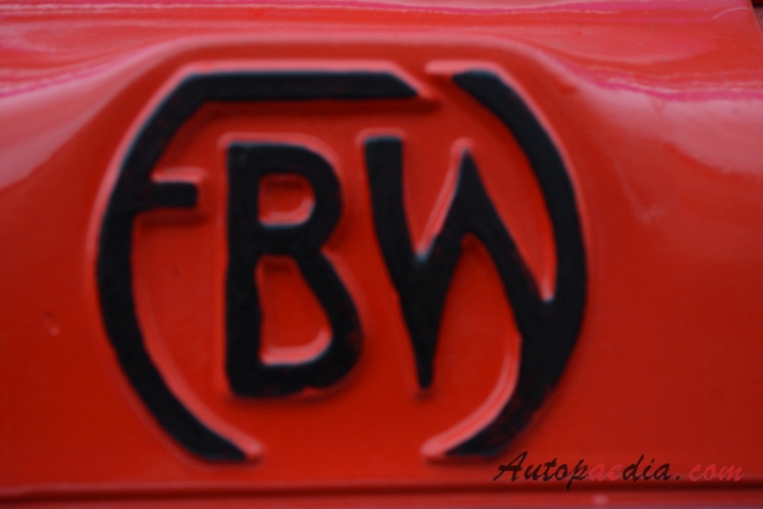 FBW Frontlenker (kabina nad silnikiem) 1947-1985 (1977 FBW 50-V Nüssli ciągnik siodłowy), emblemat przód 