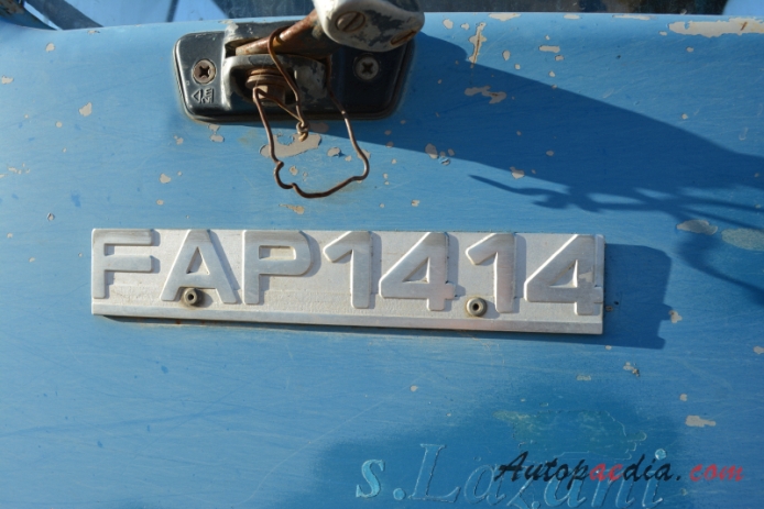 FAP 13 1962-1994 (198x-1994 FAP 1414 dump truck), side emblem 