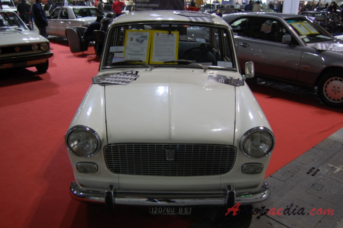 Fiat 1100 D 1962-1966 (1963 sedan 4d), przód