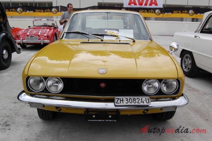 Fiat 124 Coupé BC 1969-1972 (1972 Fiat 124 1600 Sport Coupé 2d), przód